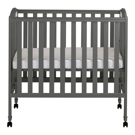 Photo 1 of Dream on Me 3-in-1 Folding Portable Crib, Grey