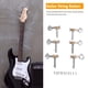thumbnail image 1 of Clavijas Afinador de guitarra acústica 3R3L, cabezales de máquina, juego de clavijas de afinación para piezas de cuerda de bloqueo, 1 of 5