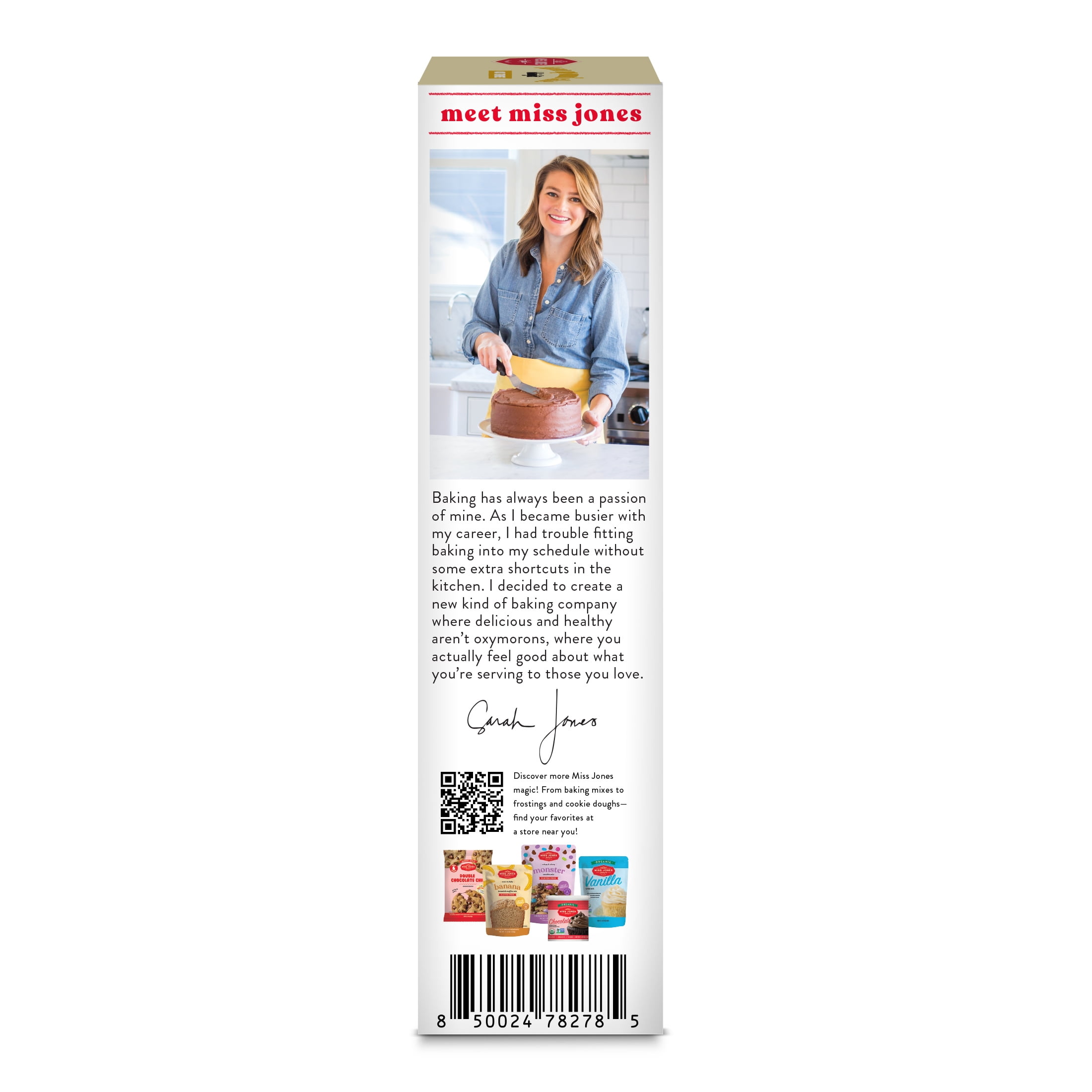 Miss Jones Baking Co. Gluten Free Lemon Pound Cake Baking Kit