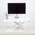 thumbnail image 5 of Stand Steady X-Elite Pro Standing Desk Converter | Instantly Convert Any Desk into a Stand Up Desk | Easy Lift Height Adjustable Standing Desk | No Assembly Required (28 x 20 / Black), 5 of 9