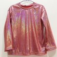 thumbnail image 5 of Traje de actuación de la Patria cantando, estilo chino, para estudiantes de primaria y secundaria, para banquetes, camiseta suelta de manga larga con lentejuelas, traje de baile, 5 of 5
