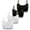 Mixed Color 4 Pcs, variant on Girls Soft Cotton Sport Cami Bra Seamless Adjustable Strap Removable Padding Fit Teens Girls