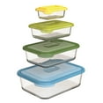 thumbnail image 2 of Joseph Joseph Nest 8-Piece Glass Food Storage Containers, 2 of 6