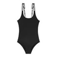 thumbnail image 5 of Huowey Women Period Swimwear For Teens 4 Layer Pants Leak Proof Sports Bathing Suit Shoulder Strap Swimsuit Brazilian Beachwear Honeymoon Cruise Trendy Wear, 5 of 9