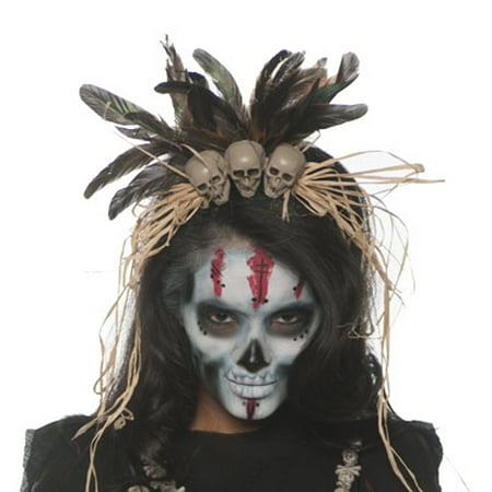 Witch Adult Womens Costume - Witch Doctor Womens Adult Voo Doo Costume Accessory Headband