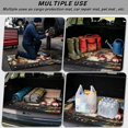 thumbnail image 3 of XYZCANDO Santa Claus Car Trunk Mat 29" x 39", All-Weather Washable Cargo Liner with Non-Slip Backing, Easy-Clean Stitched Edge Protector for SUVs, Sedans and Trucks, 3 of 7