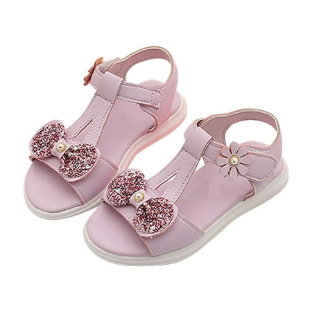 

Toddler Girls Purple Casual Sandals 4.5 Years-5 Years