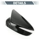 thumbnail image 3 of Cubierta de espejo lateral del conductor y pasajero de Unique Bargains para Mazda CX-5 2015-2016 par de negro brillante, 3 of 7