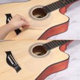 thumbnail image 5 of Acústica Guitarra Golpeador Ajuste 41 Pulgadas Auto Adhesivo Diestro Mano Acústica-Eléctrica Guitarra Piezas Agua Gota Forma Transparente Paquete de 2, 5 of 5