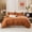 Burnt Orange, variant on Move Over Taupe Macrame Tassel Bedding Sets Twin Washed Microfiber Tassel Pattern Boho Chic Duvet Cover Set No Filling