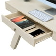 thumbnail image 6 of Convenience Concepts Newport 30 inches Tall 1 Drawer Desk, Ivory, 6 of 8