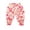 Pink, variant on Esaierr Little Girls Summer Floral Sweatpants Kids Toddler Girls Seven Points Sports Pants Casual Little Girls New Comfortable Casual Cartoon Baby Print Pants for 1-9 Years