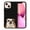 English Bulldog, variant on FINCIBO Soft Rubber Protector Cover Case for Apple iPhone 13 mini 5.4" 2021 (NOT FIT Apple iPhone 13 Pro 6.1" 2021/iPhone 13 6.1" 2021/iPhone 13 Pro Max 6.7" 2021), Basset Hound Dog