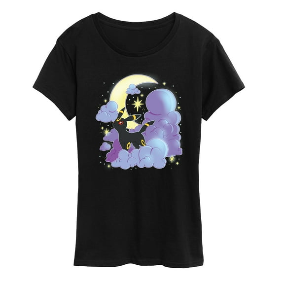 Pokémon - Umbreon Dark Night Scene - Women's Short Sleeve Graphic T-Shirt