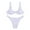 Pink, variant on Aayomet High Waisted Swimsuits For Women Suit Two Women Swimsuits Print Set Pieces Bikini Beach Swimwear Swimming Swimwears,White S