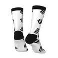 thumbnail image 5 of Funny Novelty Colorful Socks South Korean Flag Patterned Casual Crew Socks, 5 of 7