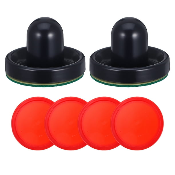 8 piezas de 76 mm Air Hockey Pushers Pucks de repuesto para mesas de juego Porteros Cabecera Kit Air Hockey Equipment Accesorios (azul oscuro)