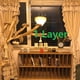 thumbnail image 1 of Brand New 2 Layers Rural Style Window Drape 100% Cotton Curtains Natural Hemp Curtain Rod Pocket Ruffles Cake Layer Lace Cortina, 1 of 5