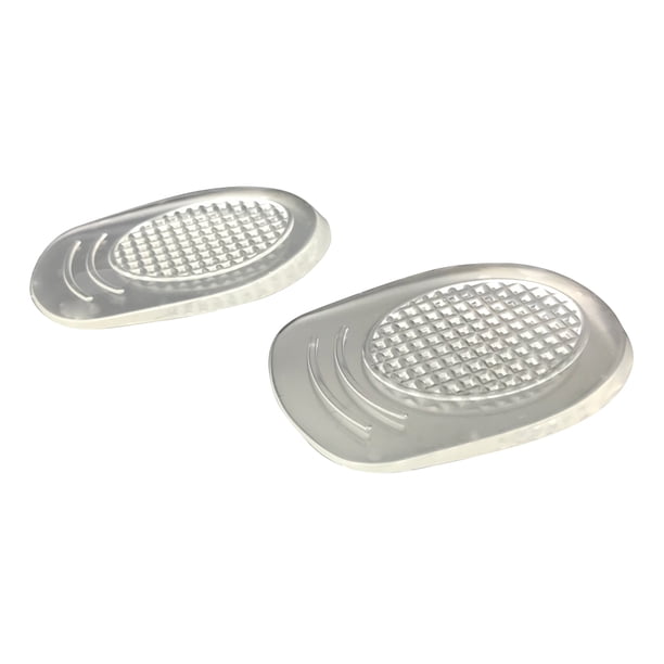 EeaseMX 4 pares de plantillas de silicona para talón, cómodas y acolchadas, para hombres y mujeres, talla 40-46