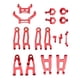 thumbnail image 1 of Kit de piezas de actualización de metal brazo oscilante para accesorios de coche 1/16 RC, rojo Afortunado Sencillez, 1 of 5