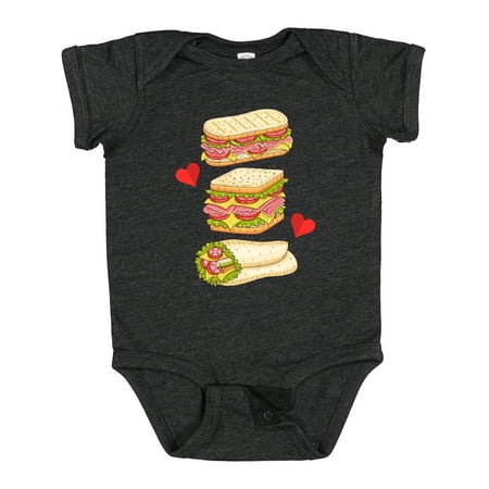 

Inktastic Sandwich Lover Deli Food Gift Baby Boy or Baby Girl Bodysuit