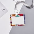 thumbnail image 6 of Cauagu London Symbols for ID Badge Holder,Badge Holder with Windows Key Card Work Badge Sleeve for Office/ Factory/ID Credit Cards/Proximity Key Cards, 6 of 7