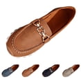 thumbnail image 6 of Purcolt Women's Loafer Shoes Comfortable Point Toe Slip on Penny Loafers Dressy Casual Arch Support Dress Shoes for Walking, Driving, Party, 6 of 6