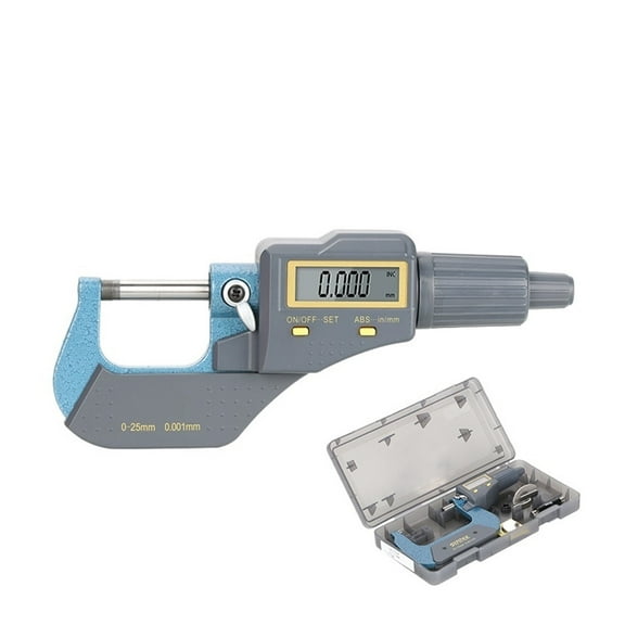 Caliper Electronic Outside Micrometer 0-25mm 25-50mm 50-75mm 75-100mm 0.001mm Measuring Instruments Tool Digital Caliper
