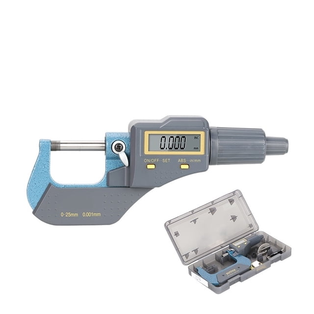 Caliper Electronic Outside Micrometer 0-25mm 25-50mm 50-75mm 75-100mm 0.001mm Measuring Instruments Tool Digital Caliper ,Precise Measurements