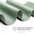 thumbnail image 2 of Sunshine Yoga Voyage Yoga Mat, Studio and Gym Bulk Yoga Mats, Durable, Anti-Tear, 72" x 24" x 5mm, 4 Pack, Sage, 2 of 7