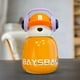 thumbnail image 2 of Big Belly Cup para Niños Taza de Paja Aislada con Orejas de Oso, Botella Térmica Portátil de Acero Inoxidable para Bebidas Frías Calientes, Diseño a Prueba de Fugas, 2 of 4