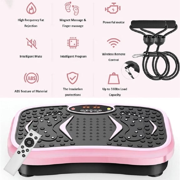 iMeshbean 3D Vibration Plate Fitness Platform Whole Body Exercise Machine Fitness Massager Machine