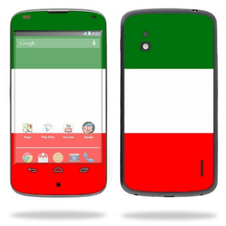 Mightyskins Protective Skin Decal Cover for LG Google Nexus 4 E960 Cell Phone wrap sticker skins Italian