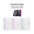 thumbnail image 2 of Álbum Fotos Photocards A5 25 Hojas 3 Espacios + Regalo, 2 of 10