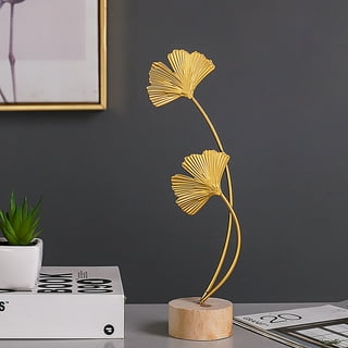 Artificial Leaves Ornaments Simulation Flower Leaf Plastic Home Decor  Golden Bouquet