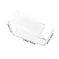 thumbnail image 2 of HIAKDOFT Risers for Table Top Displays Acrylic Transparent Display Stand for Shoes 1Pcs, 2 of 8