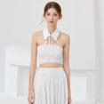 thumbnail image 3 of YEKEYI False Collar Blouse Half Shirts Detachable Fake Blouse Women Faux Shirt, 3 of 8