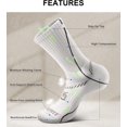 thumbnail image 4 of Men Sport Socks 3/6Pairs,AmPm Compression Athletic Socks for Men Sport Running,Fully Cushioned &Arch Support, 4 of 7