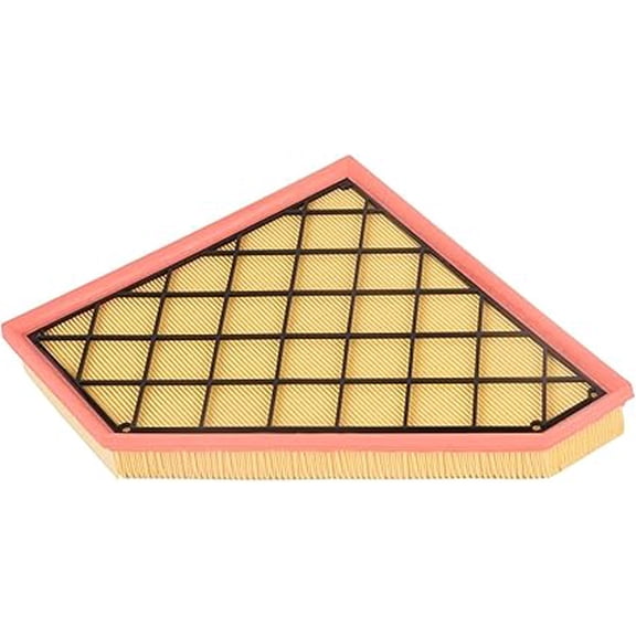 Engine Air Filter Element, Compatible with Cadillac ATS 2013-2019 & Cadillac CTS 2014-2019 & Chevrolet Camaro 2016-2019, Replaces # 20857930, E1591L, 49739