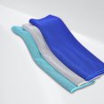 thumbnail image 4 of Toalla fría, Toalla de hielo, Toalla fría transpirable suave, Toalla de microfibra para yoga, Deport Tomshoo azul + azul zafiro + gris, 4 of 7