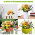 thumbnail image 6 of Sinhoon Artificial Daffodils Flowers 10 Bundles Fake Flowers Stems UV Resistant No Fade Plastic Plants Faux Bouquet Indoor Outdoor Home Garden Decora, 6 of 15
