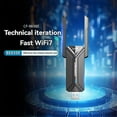 thumbnail image 2 of WiFi7 USB Adapter BE6500 WiFi Card USB 3.0 WiFi 7 Network Transceiver Wireless Adapter for PC Lapt, 2 of 5