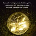 thumbnail image 5 of EUDIDV Xmas Decorative Lights Solar LED Glass Garden Lamp Crackle LED Light Garden Decor Festive Supplies, 5 of 7