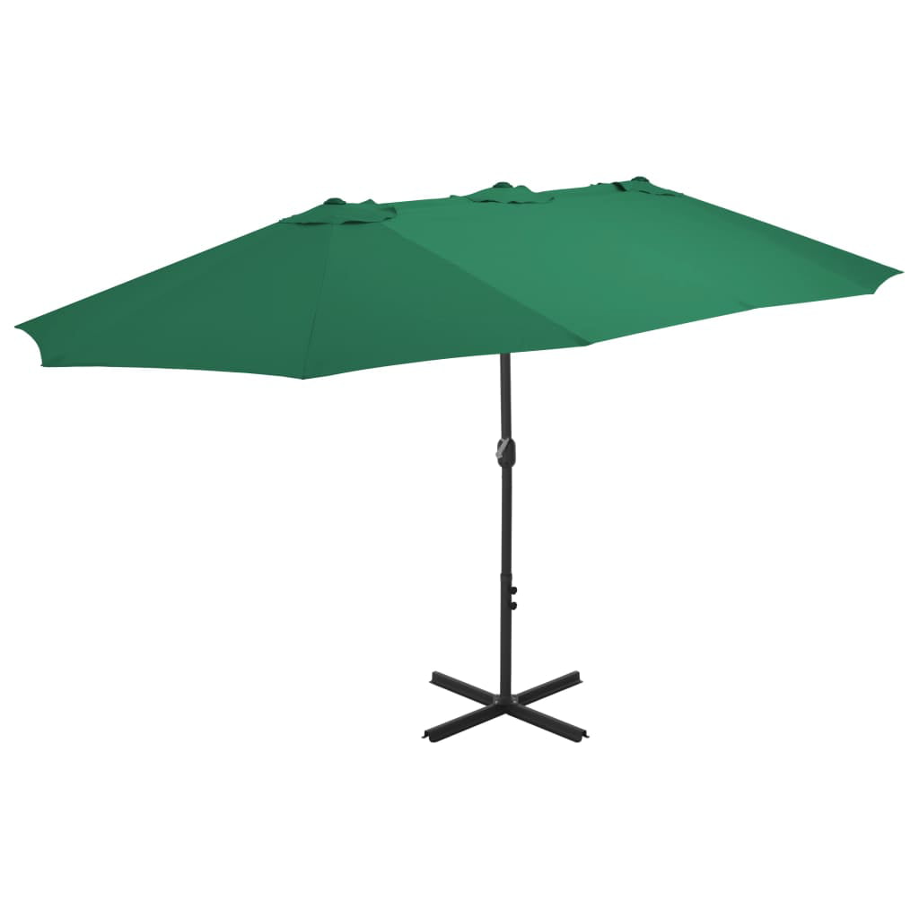 vidaXL Cantilever Parasol Umbrella UV-proof Garden Protectors Multi Colors 