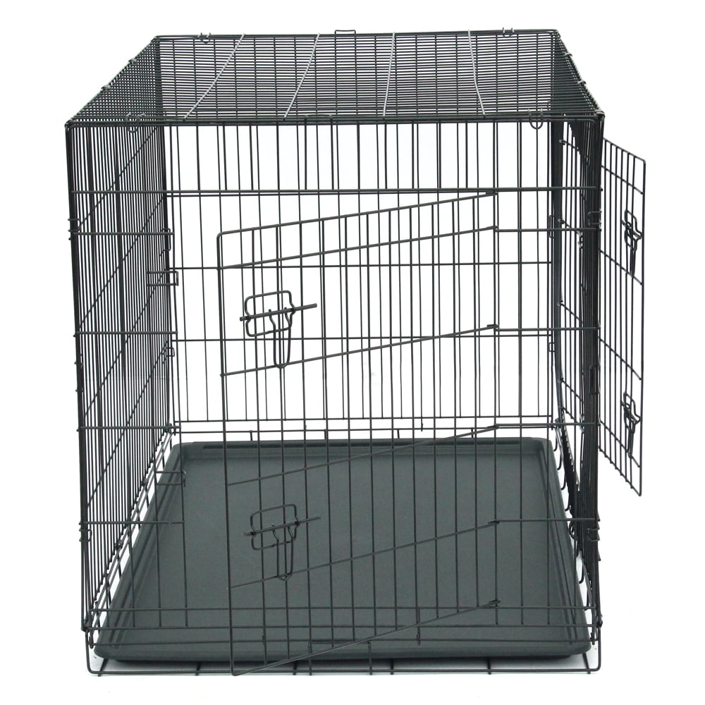 KONG UltraStrong Double Door Wire Dog Crate With Divider Panel Wire Dog Crates, Dog Crate, Dog