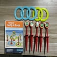 thumbnail image 5 of Zmeidao Ring Toss Game Set, Rainbow Ring Toss Game Toys for Indoor Outdoor Party Yard Family Adults Activity, 5 of 5
