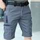 thumbnail image 2 of Pantalones Cortos de Carga Ripstop Pantalones de Senderismo Ligeros de Pesca de Bolsillo Múltiple Pantalones Cortos Militares Al Aire Libre, 2 of 4