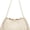 Beige, variant on Woven Hobo Bags for Women's suede woven handbag, fashionable bucket shaped wallet, underarm shoulder bag, retro handbag, handbag, handbag