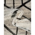 thumbnail image 4 of Unique Loom Matrix Trellis Collection Area Rug - Motif (5' 3" Octagon White/Gray), 4 of 7