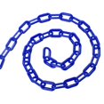 thumbnail image 3 of Uxcell 300Ft Plastic Chain Barrier, Safety Link Chain Stanchion, Blue, 3 of 7